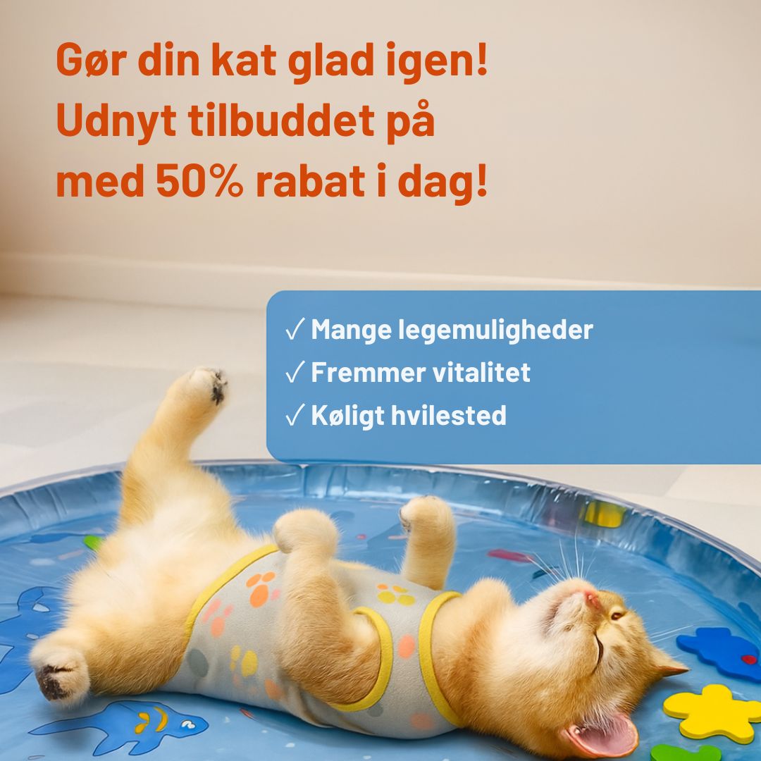 Water Speelkleed voor Katten